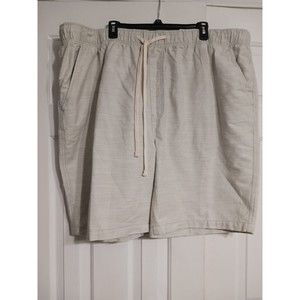 NWT Men's St. John's Bay Big&Tall Seagrass Chambray Deck Shorts Size XLT $50